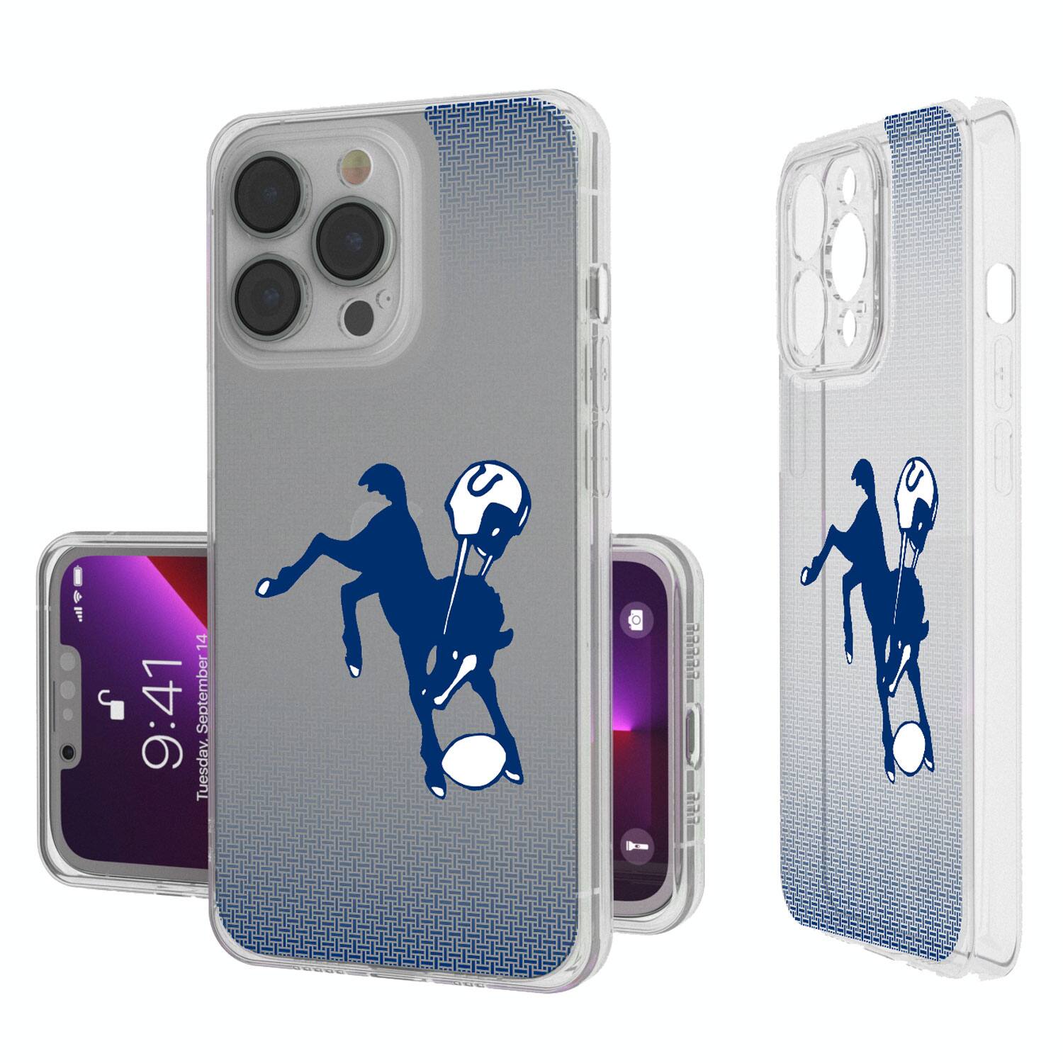Keyscaper - Baltimore Colts Linen Logo iPhone Clear Case - 16 - Multicolor price history on PriceWatchPro