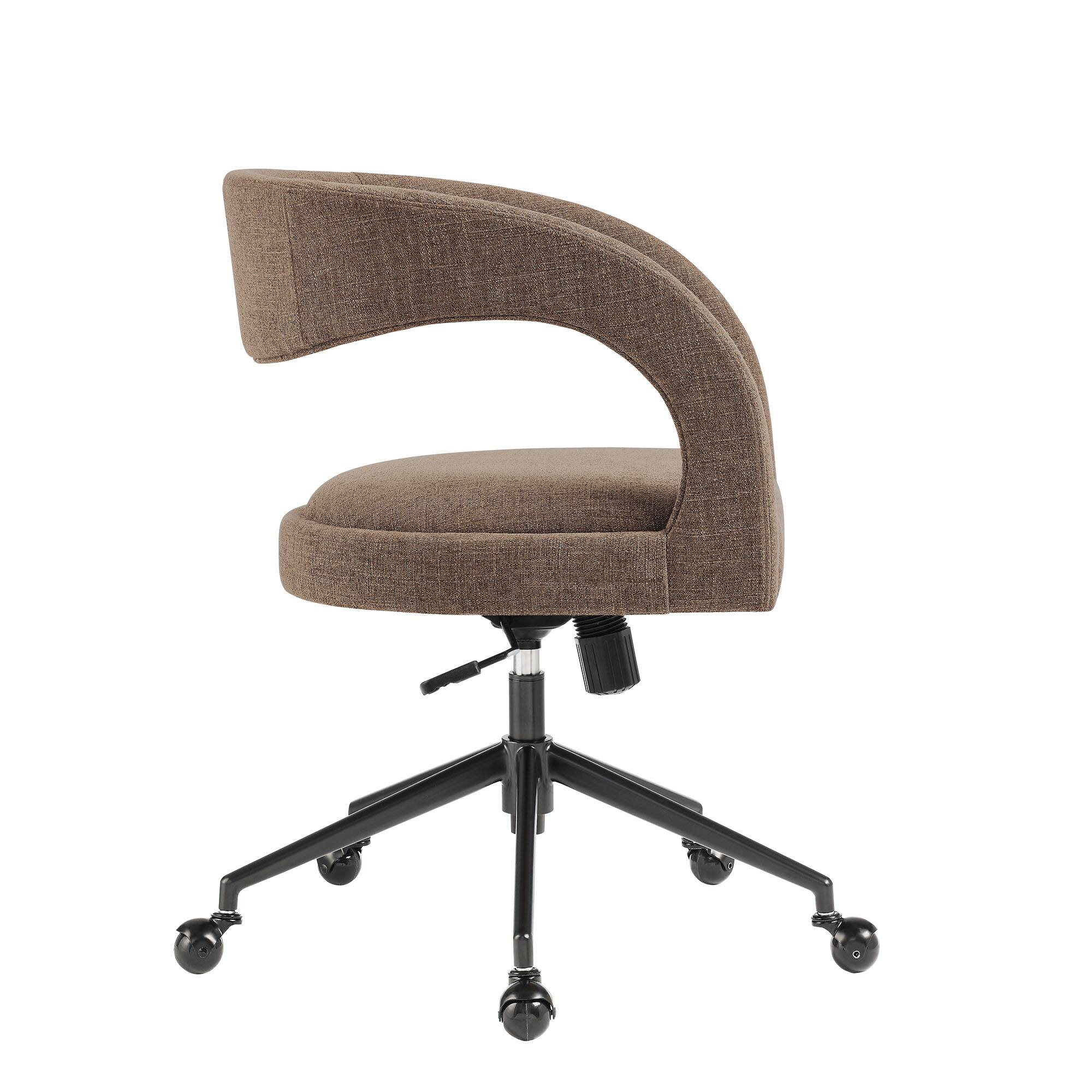 Back. Modway - Pinnacle Upholstered Office Chair by Modway - Mocha.