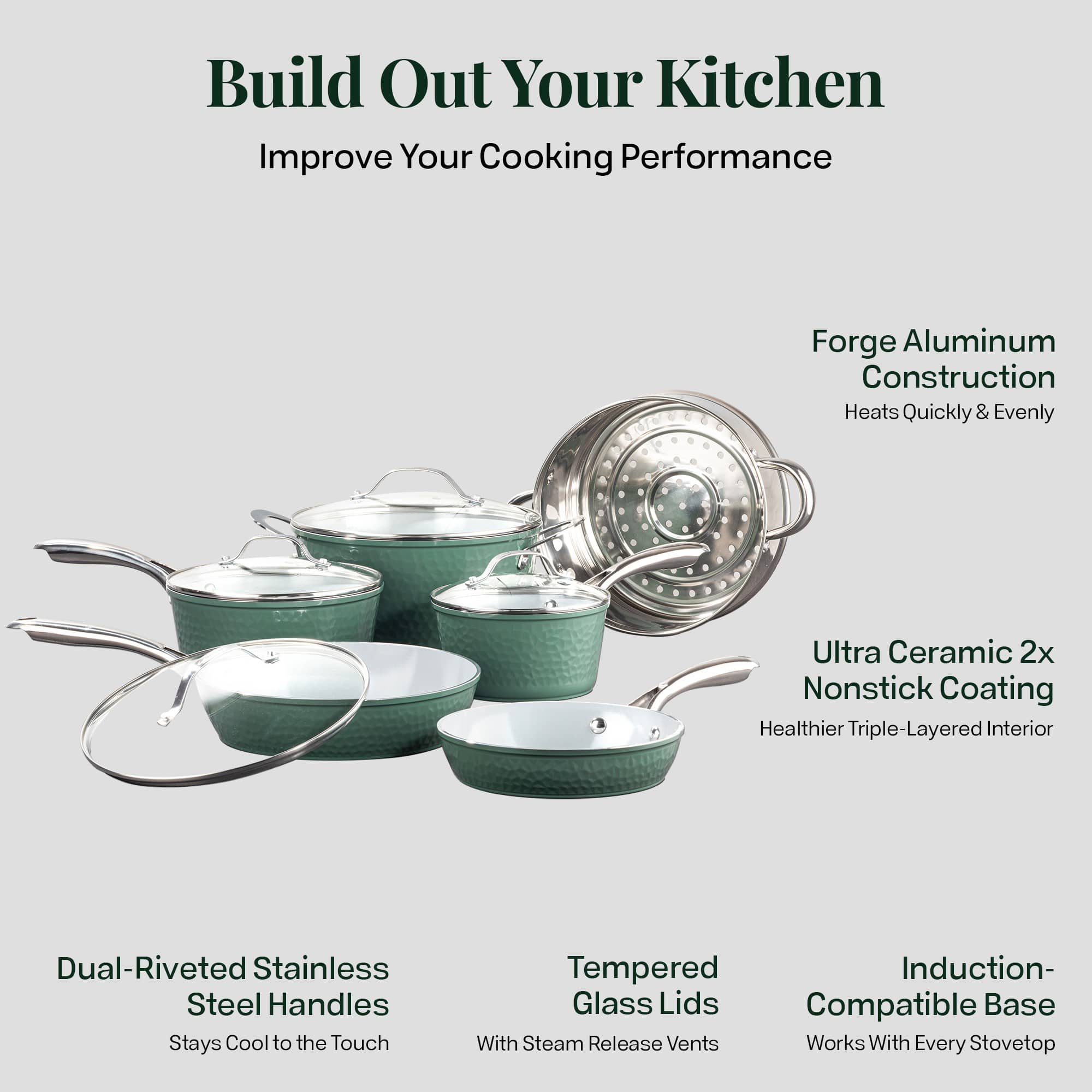 Gotham Steel Cookware Set - Thumbnail 5