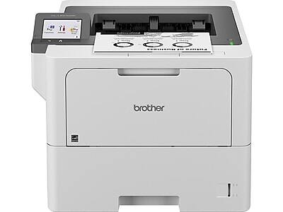 Brother - HL-L6310DW Laser Printer, Single-Function, Print - White/Black