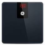 Front. GE - GE Smart Digital Bathroom Scale, Accurate Bluetooth Body Weight and BMI with App, 400lb Capacity - Black.