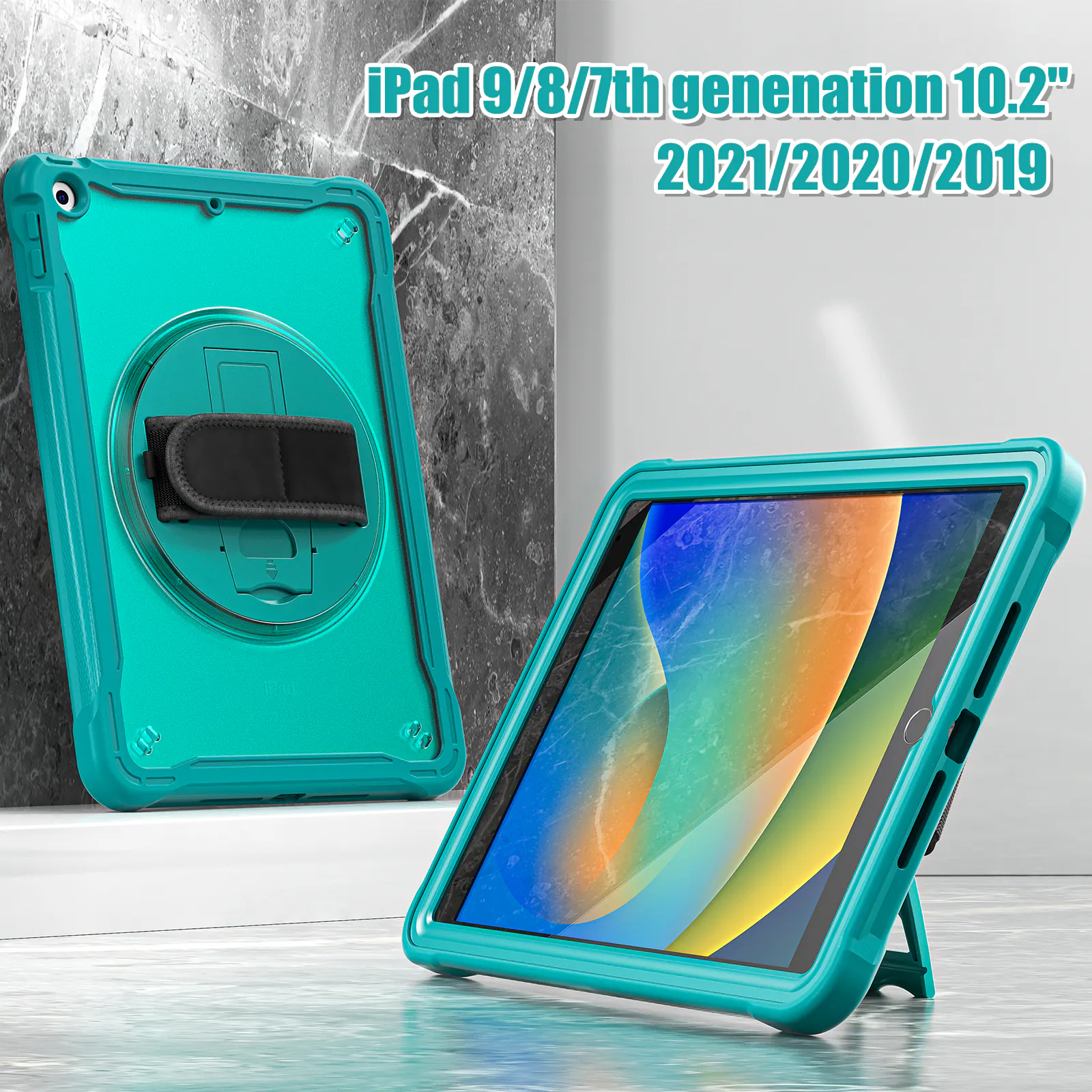 iPad 9/8/7th generation 10.2" 2021/2020/2019