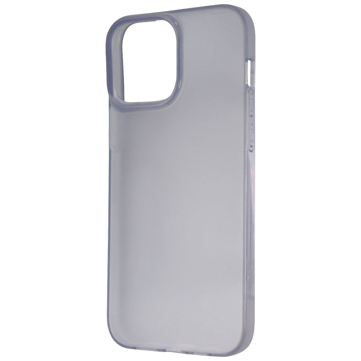 Front. Tech21 - Tech21 Evo Lite Series Flexible Case for Apple iPhone 13 Pro Max - Clear/Frost - Clear.