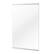 Front. LOVMOR - Polished 32 in. W x 48 in. Modern Rectangular Tempered Glass Wall Mirror - Silver.