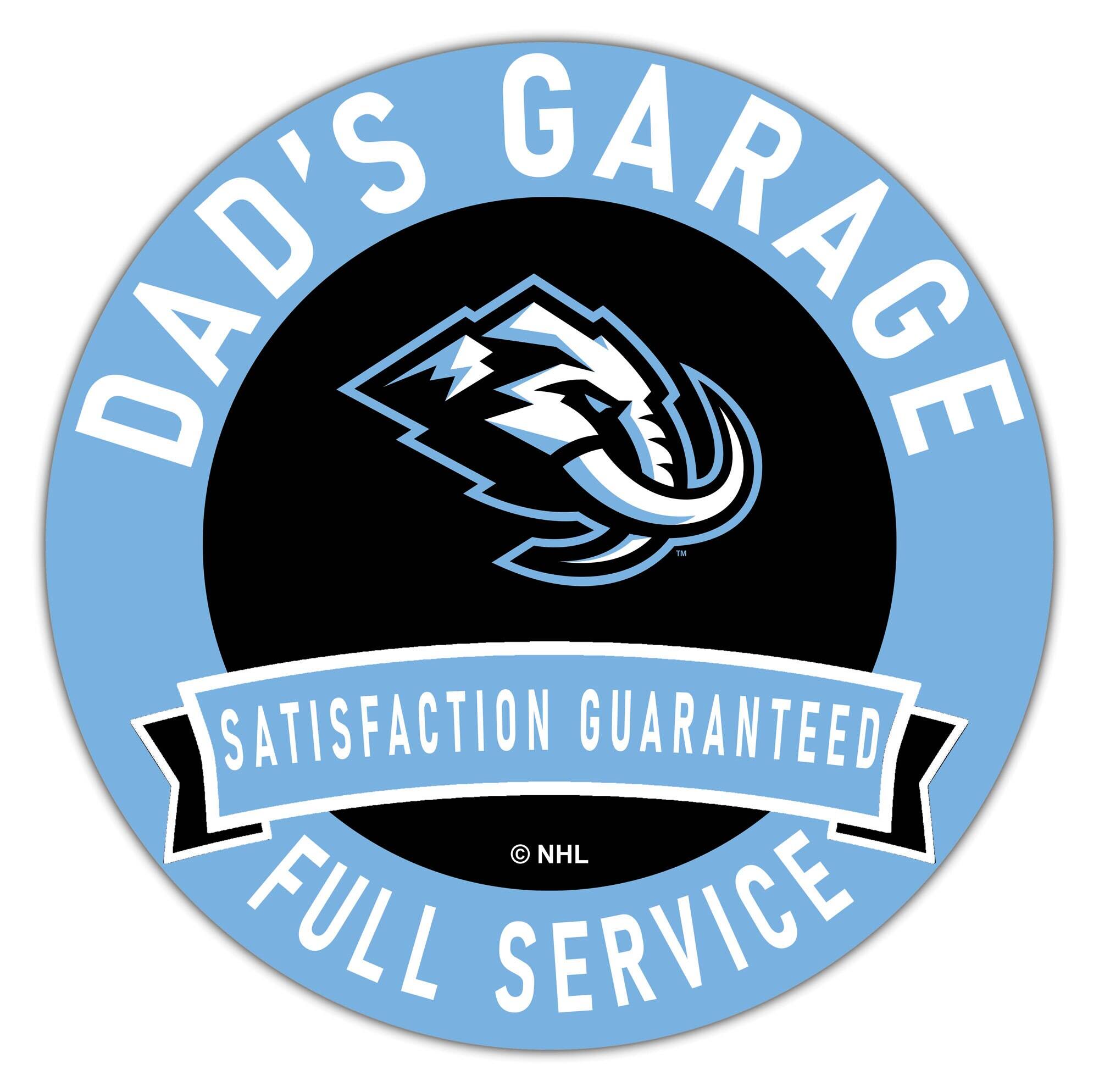 DAD'S GARAGE  
SATISFACTION GUARANTEED  
FULL SERVICE  
© NHL