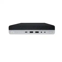 HP - Refurbished Excellent - EliteDesk 800 G5 Mini i5-9500T 16GB 512GB SSD Win11 Pro WiFi + KM - Black