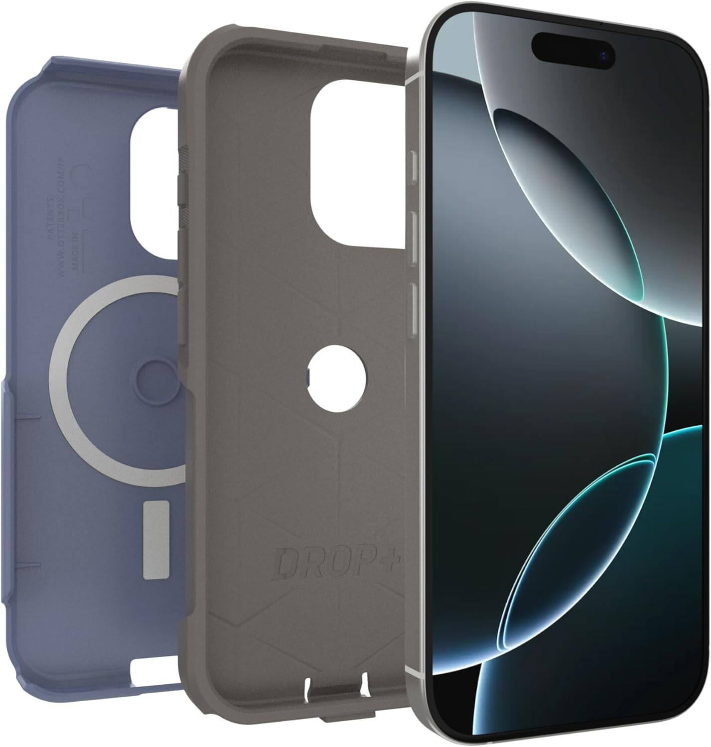 M/PATENTS WWW.OTTERBOX.COM/ C 0 MADE IN C DROP+