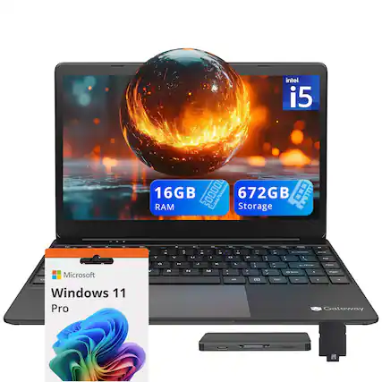 Intel i5
16GB RAM
672GB Storage
Microsoft Windows 11 Pro
Gateway