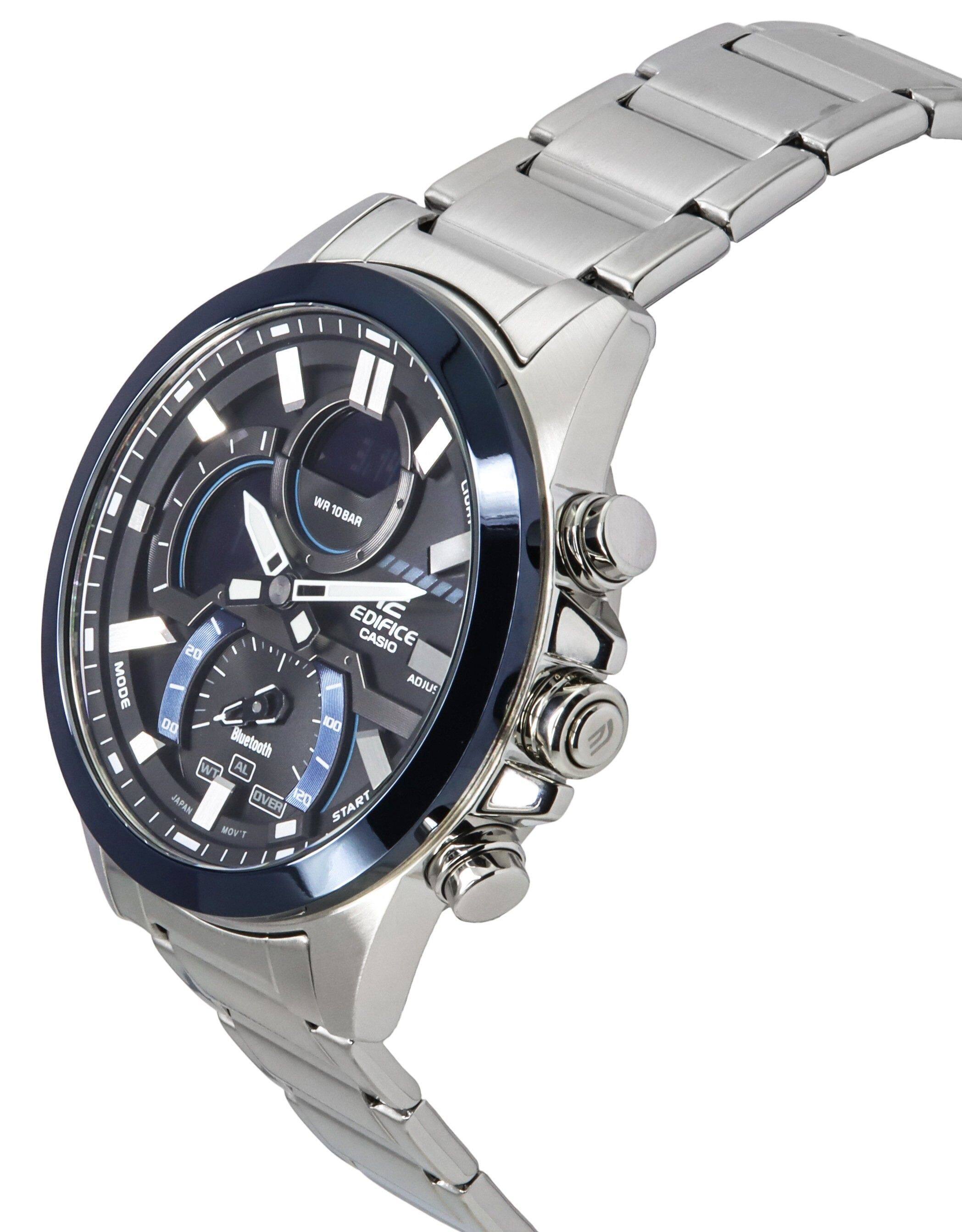 WR 10BAR  
LIGHT  
MODE  
20 EDIFICE CASIO ADIUS 00 100 Bluetooth WT AL JAPAN OVER 120 START