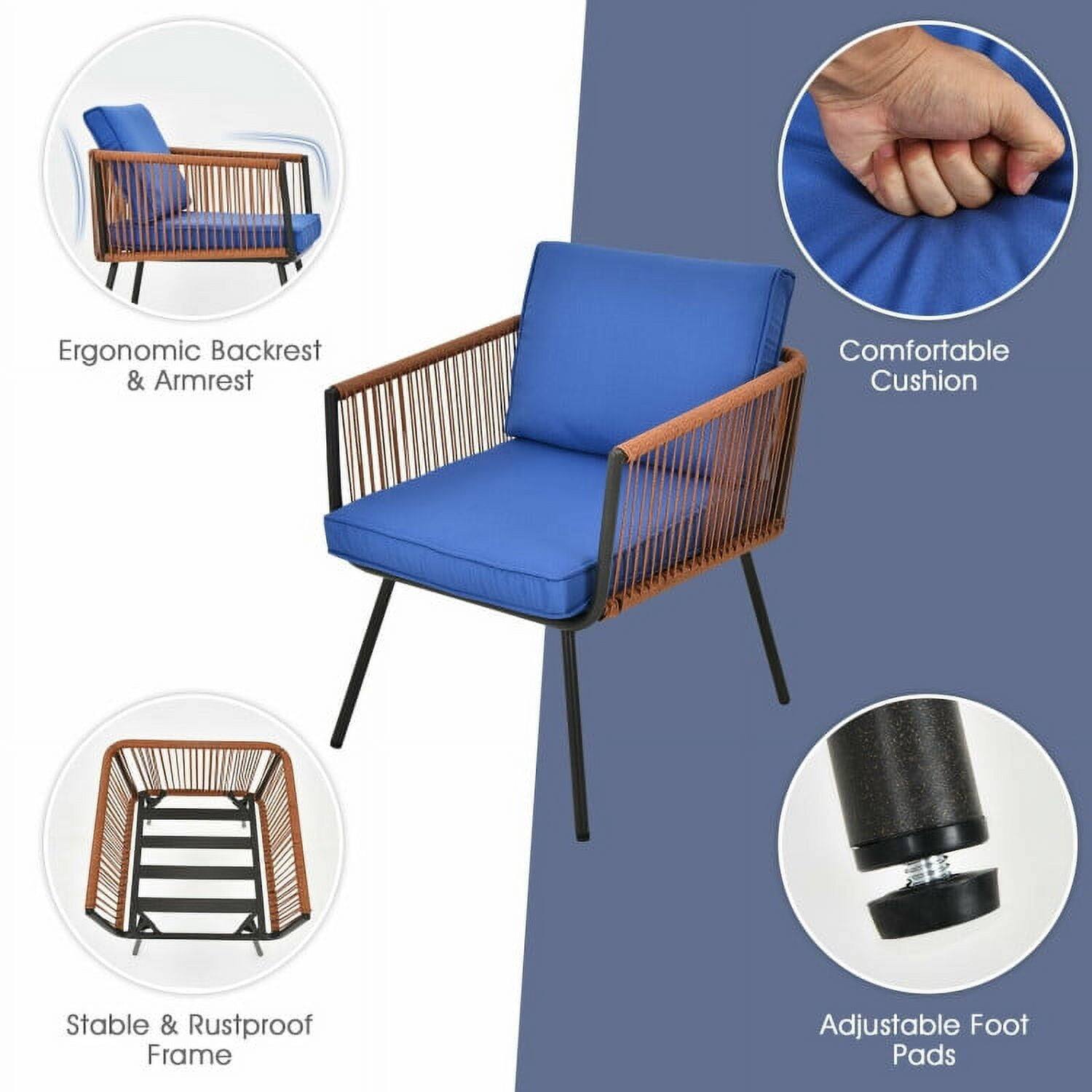Ergonomic Backrest & Armrest  
Comfortable Cushion  
Stable & Rustproof Frame  
Adjustable Foot Pads