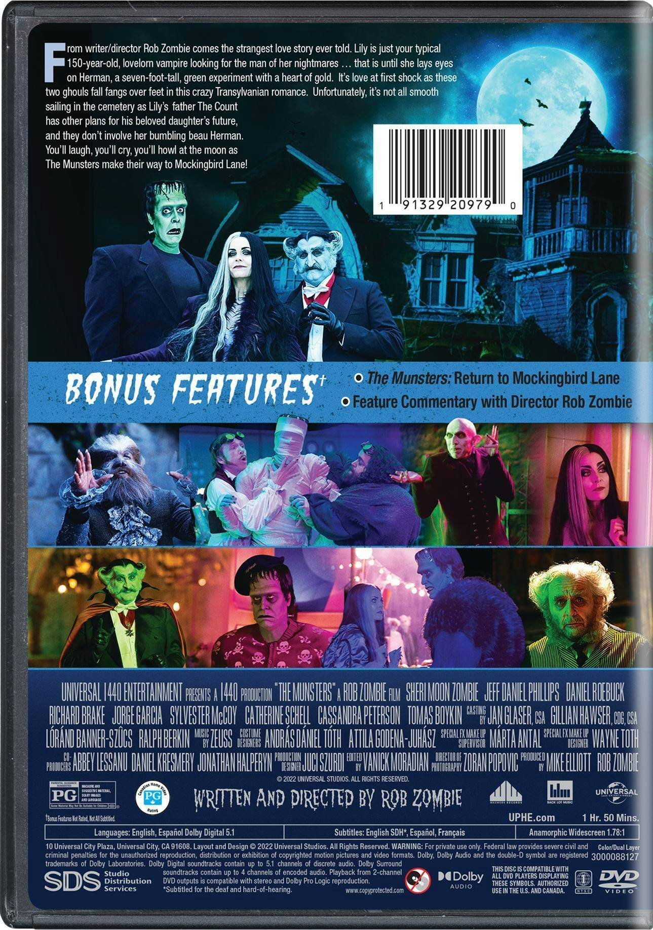 Back. The Munsters [DVD].