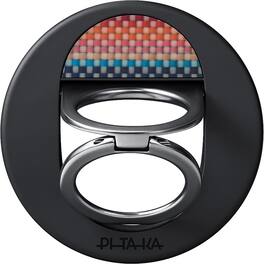 Pitaka - MagSafe Phone Grip, 360 Degree Rotation Magnetic Phone Ring, Black - California Dream