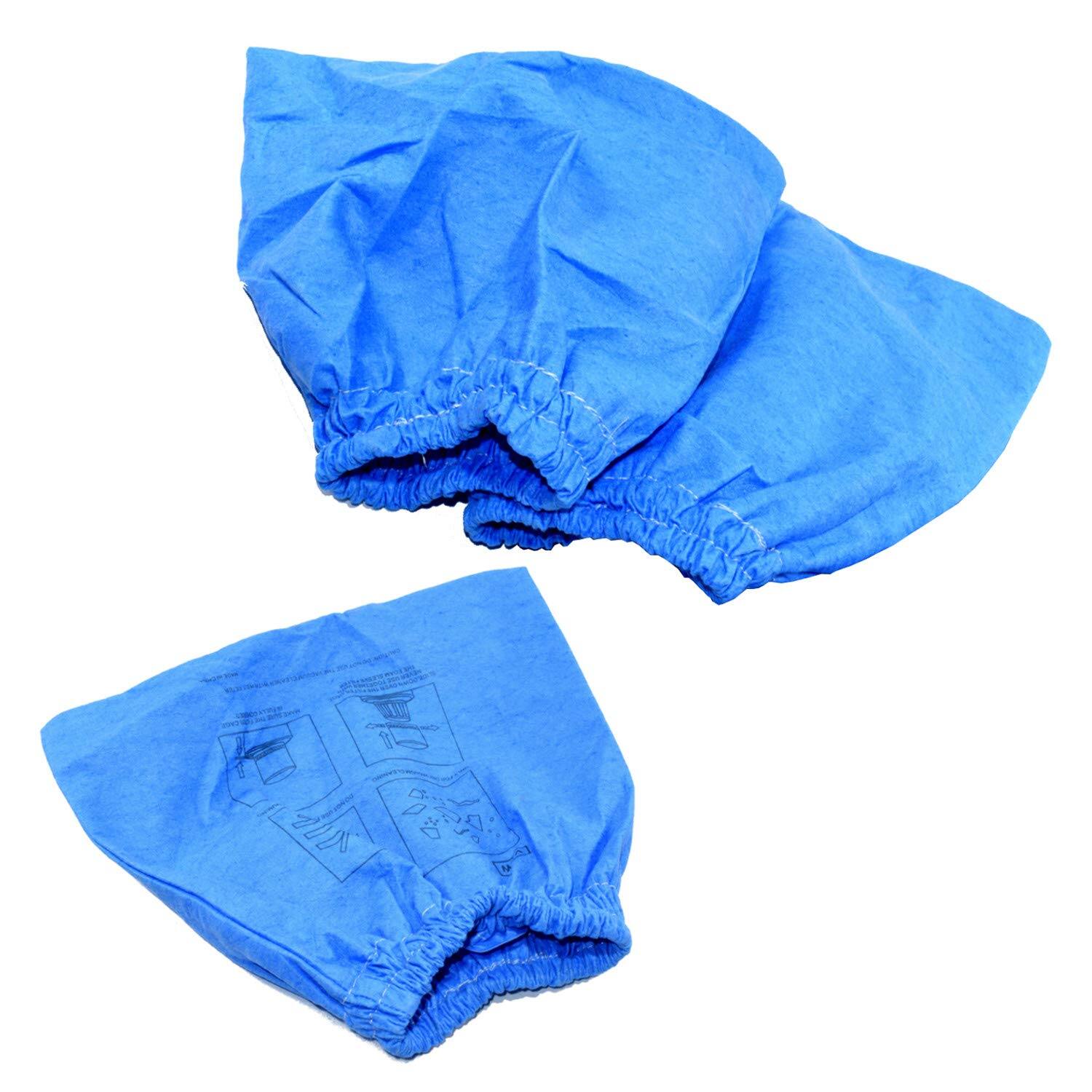 Angle. HQRP - HQRP 3-Pack Cloth Vacuum Filters Replacement for Vacmaster VRC5 VRC51 Wet/Dry Vacs 4-16 Gallon VJ507 VJC507P VOC507S.