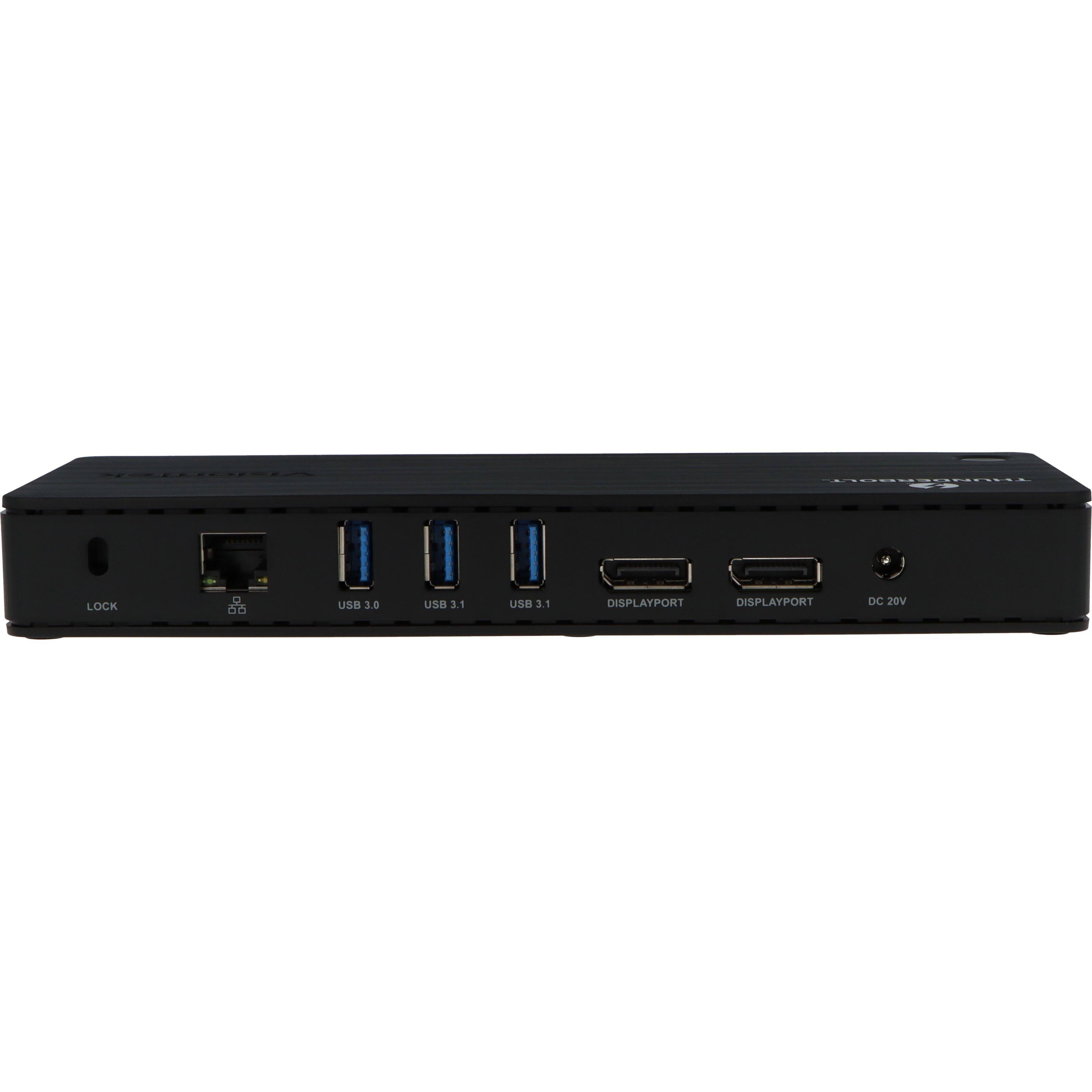 100RDONS LOCK USB 3.0 USB 3.1 USB 3.1 DISPLAYPORT DISPLAYPORT DC 20V