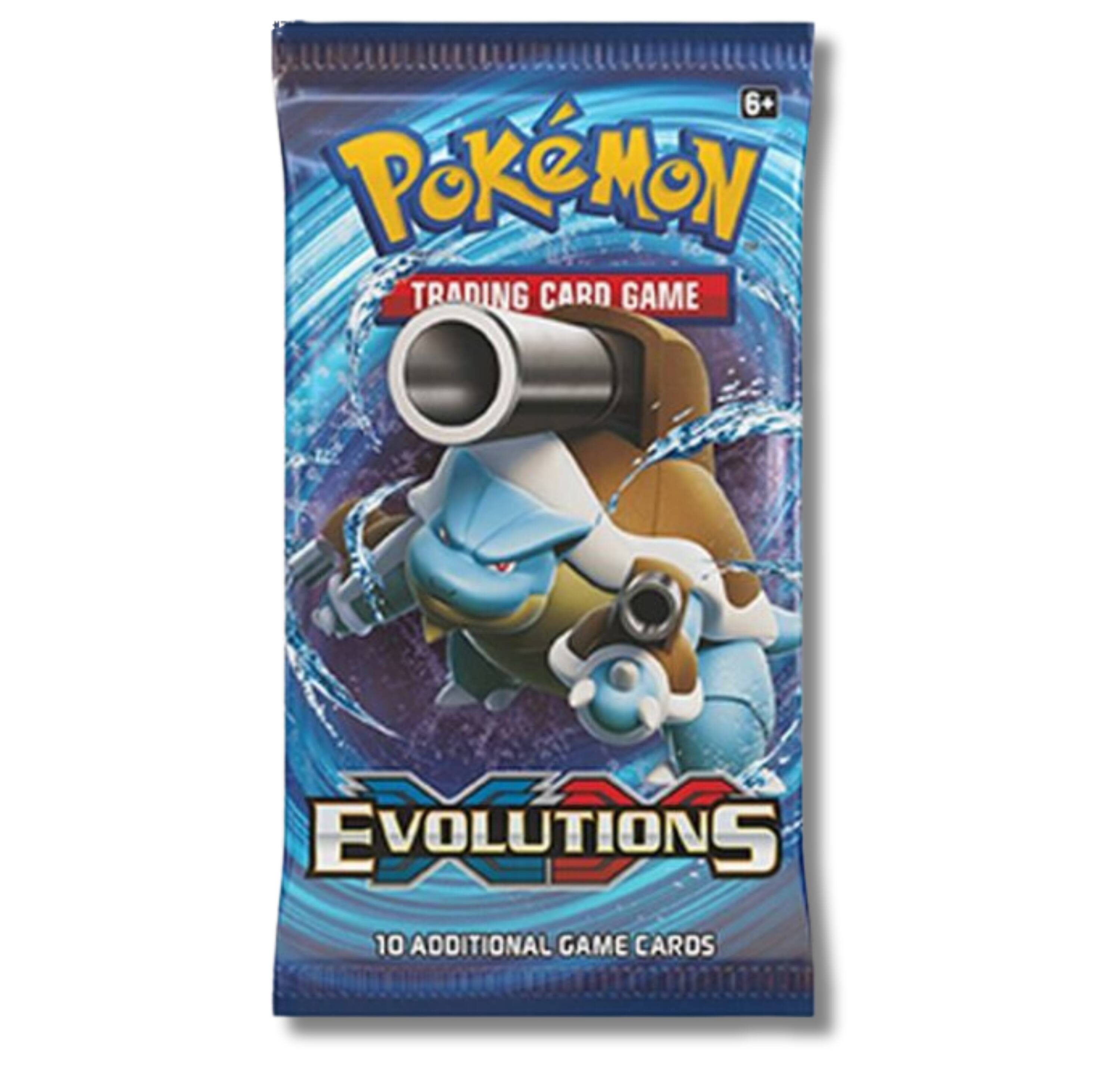 6 Pokémon Trading Card Game Evolutions 10 Additional Game Cards