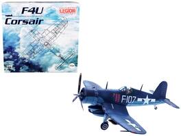Legion - Vought F4U-1D Corsair Fighter Plane 1st Lt. Phillip DeLong Marine Fighter Squadron (VMF-224) (1945) 1/72 - Blue