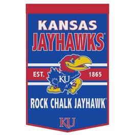 WinCraft - Kansas Jayhawks 24" x 38" Primary Logo Banner - Multicolor