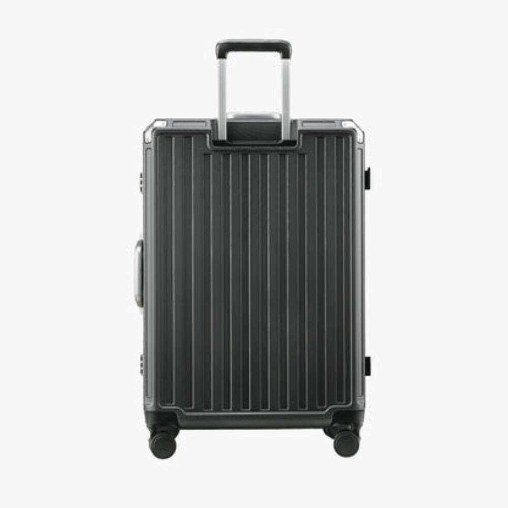 Alt View 8. LUGGEX - LUGGEX 20 28 Inch 8010S Aluminum Zipperless Polycarbonate Luggage Set - ZX-Core - Black.