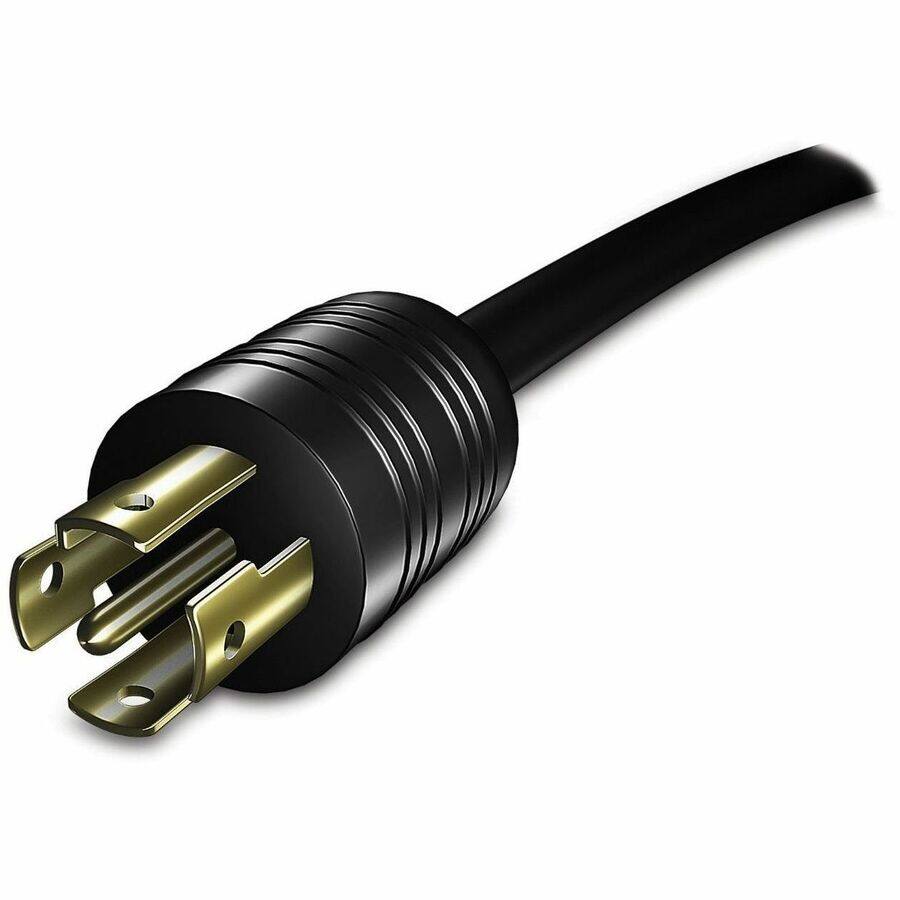 Alt View 1. APC - APC NetShelter Switched Rack PDU, 9K series, 0U, 8.6kW, 208V, 21 C13 and C15, 3 C19 and C21 outlets - Switched - NEMA - Black.