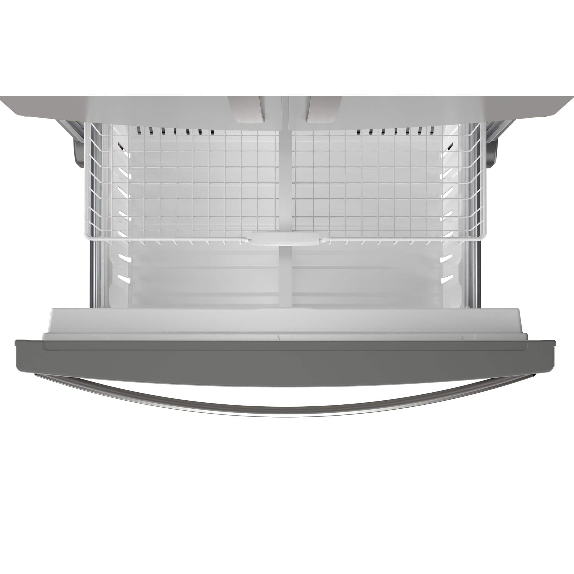 Alt View 1. Whirlpool - 24.7 Cu. Ft. French Door Refrigerator with Elevated Deli Drawer - Fingerprint Resistant Stainless Steel.