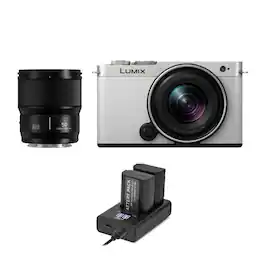 Panasonic - LUMIX S9 S Mirrorless Camera with 18-40mm Lens (White) Bundle