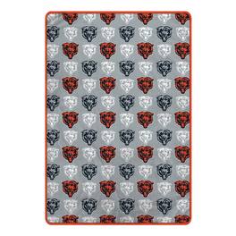 Pegasus - Chicago Bears 66" x 95" Oversized Logo Roll Ultra Cozy Blanket - Multicolor