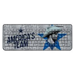 Keyscaper - Dallas Cowboys 2024 Illustrated Limited Edition Wireless Keyboard - Black