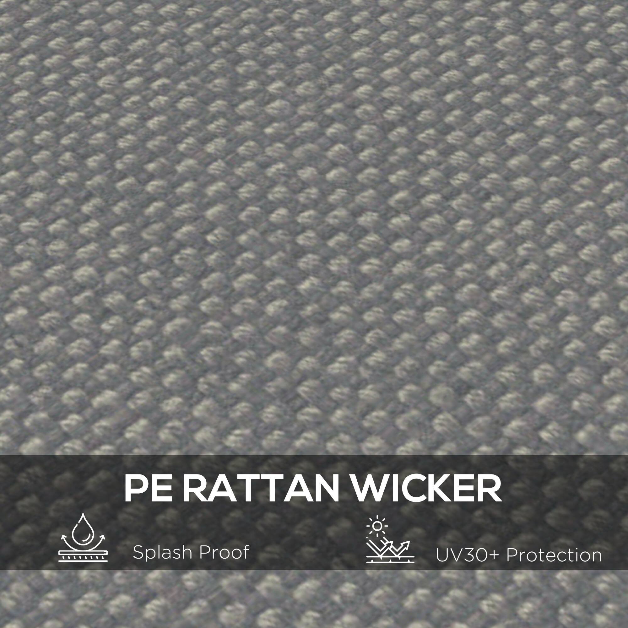 PE RATTAN WICKER
Splash Proof
UV30+ Protection