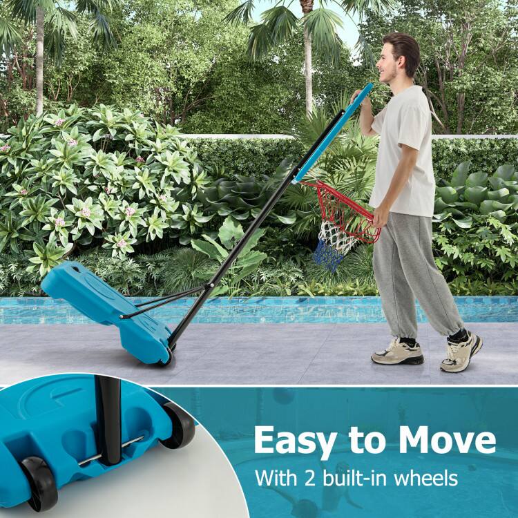 Easy to Move  
With 2 built-in wheels