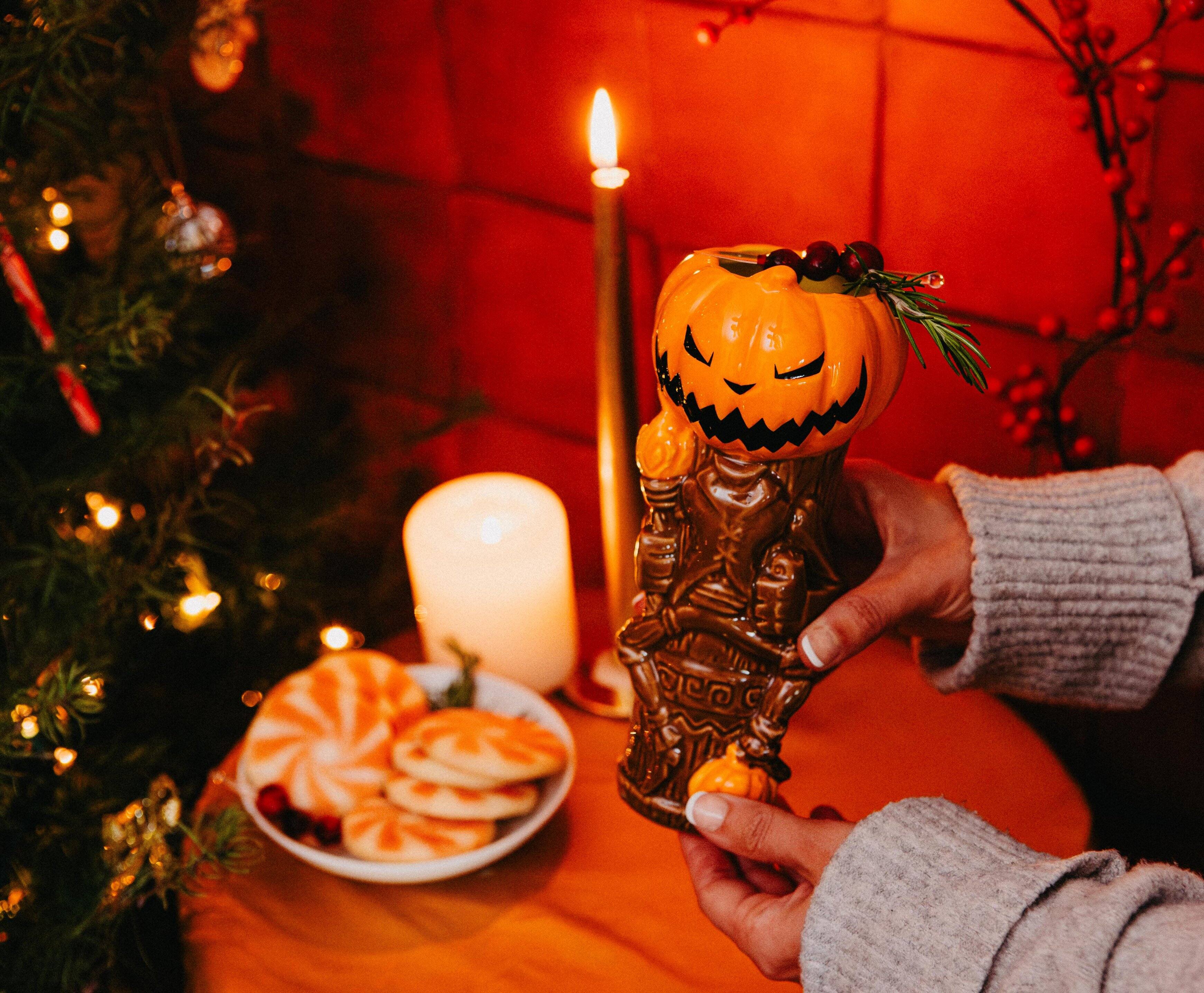 Alt View 5. Disney - Geeki Tikis Disney The Nightmare Before Christmas Pumpkin King Ceramic Mug - Orange.