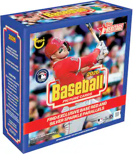 2026 Topps Heritage Baseball Mega Box