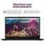 Maximize your entertainment. FHD Experience your favorite shows and movies as they should be seen on the 15.6" FHD (1920x1080) touchscreen display with 4-sided narrow bezels. Immersive sound places you at the heart of the action with the two Dolby Audio speakers.
