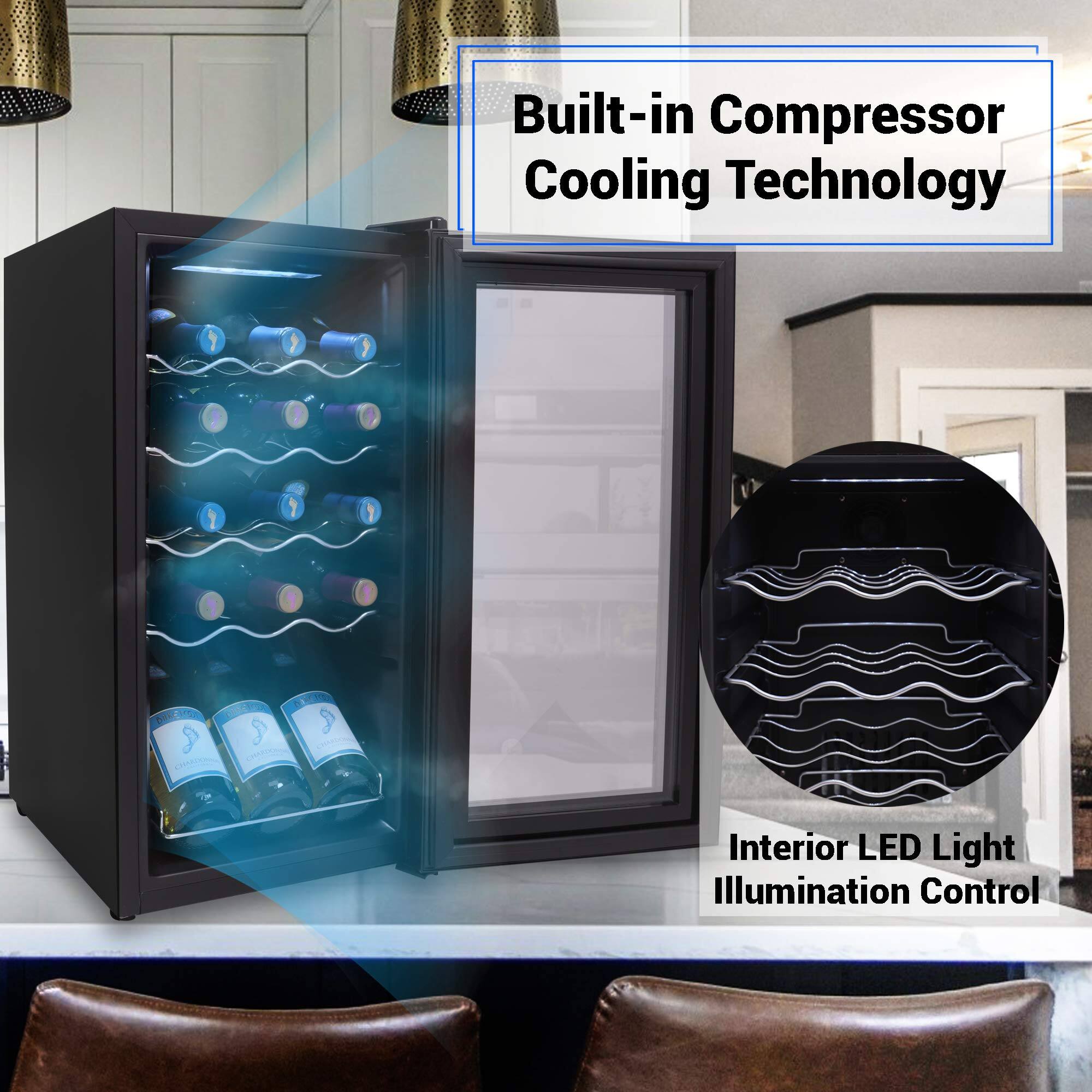 Built-in Compressor Cooling Technology

Interior LED Light Illumination Control