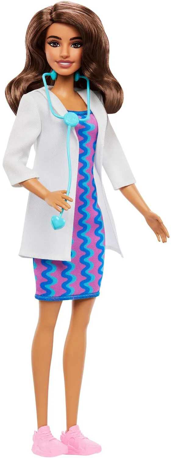 Barbie Doll Rp Mattel Barbie Careers Doctor Doll & Accessory, Brunette COLLECTIBLES ...