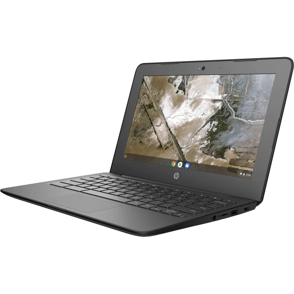 Alt View 1. HP - HP Chromebook 11A G6 EE 11.6"  AMD A4 A4-9120C 4GB RAM 16GB eMMC Chrome OS.