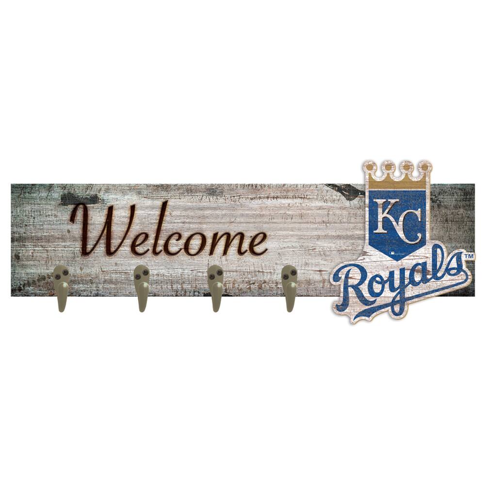 Kansas City Royals 24" x 6" Mounted Coat Hanger