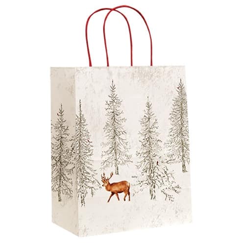 BreeBe - Winter Forest Gift Bag Medium - Multicolor
