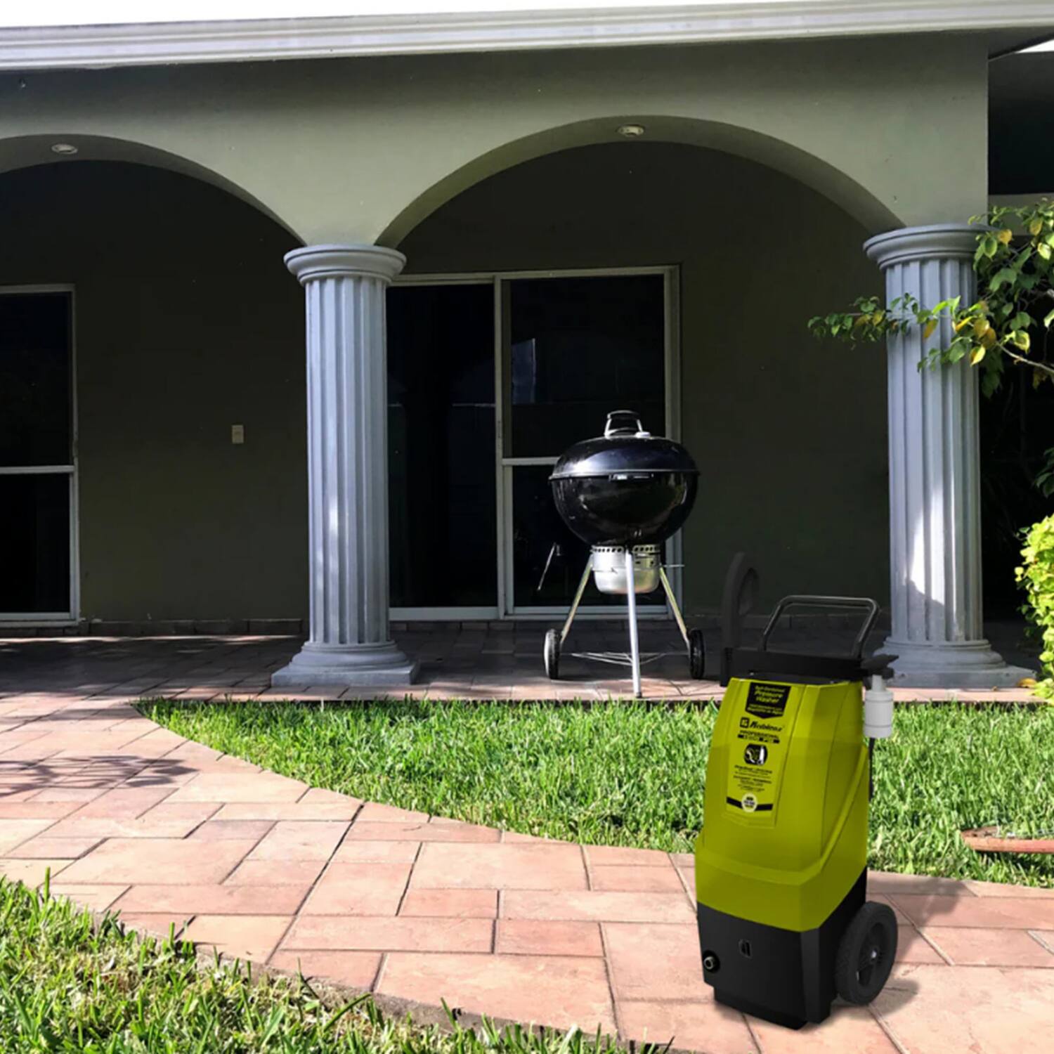 Alt View 1. Koblenz - 2,000-PSI Electric Pressure Washer 8-Gal. Water Tank, 35-Ft. Cord, HLT-380 V.