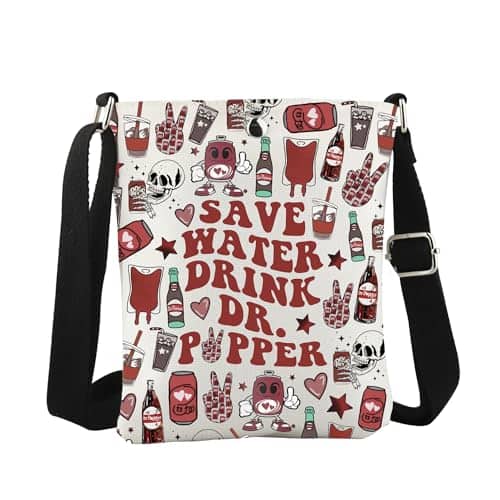 ESBANY – Dr P Crossbody Bag Vodka Drinker Gift Soda Addict Gift for Soda Drinking Lover – Sodapepper Cro