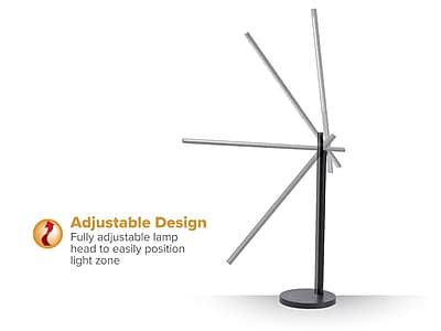 Adjustable Design  
Fully adjustable lamp head to easily position light zone