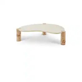 Meridian Furniture - Thor Natural Burl Wood Coffee Table - Brown