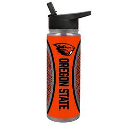Great American Products - Oregon State Beavers 24oz. Jr. Thirst Game Ball Hydration Bottle - Brown