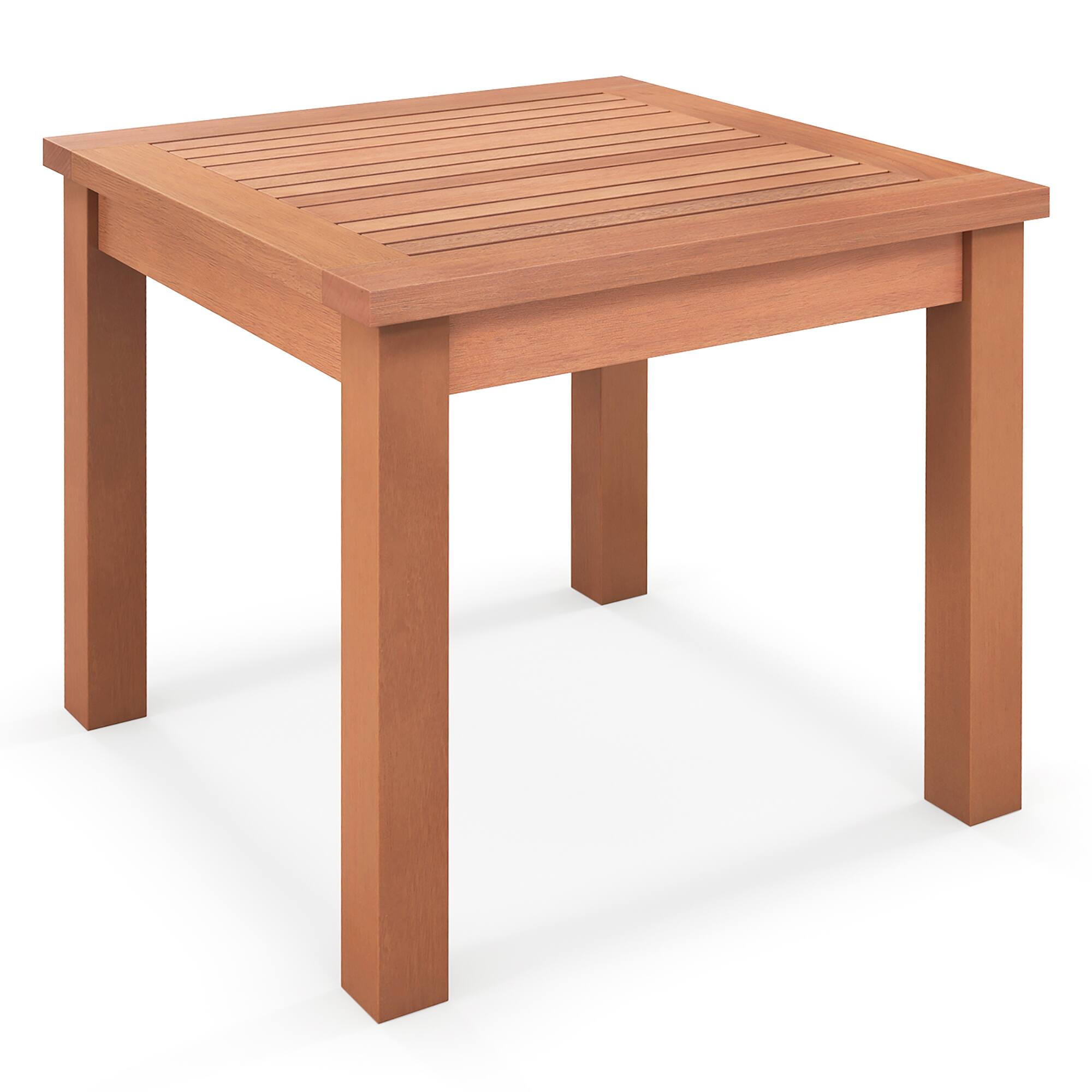 Alt View 9. Gymax - Gymax Outdoor Adirondack Side Table 18'' Square End Table w/ Slatted Tabletop - Orange.