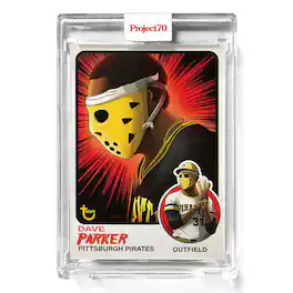 Topps - Project 70 Card 458 | 1973 Dave Parker by Alex Pardee - Red