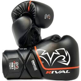 RIVAL - Boxing RS1 2.0 Ultra Pro Lace-Up Sparring Gloves - 18 oz. - Black