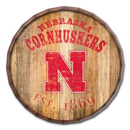 Fan Creations - Nebraska Huskers 24'' Established Date Barrel Top - Multicolor