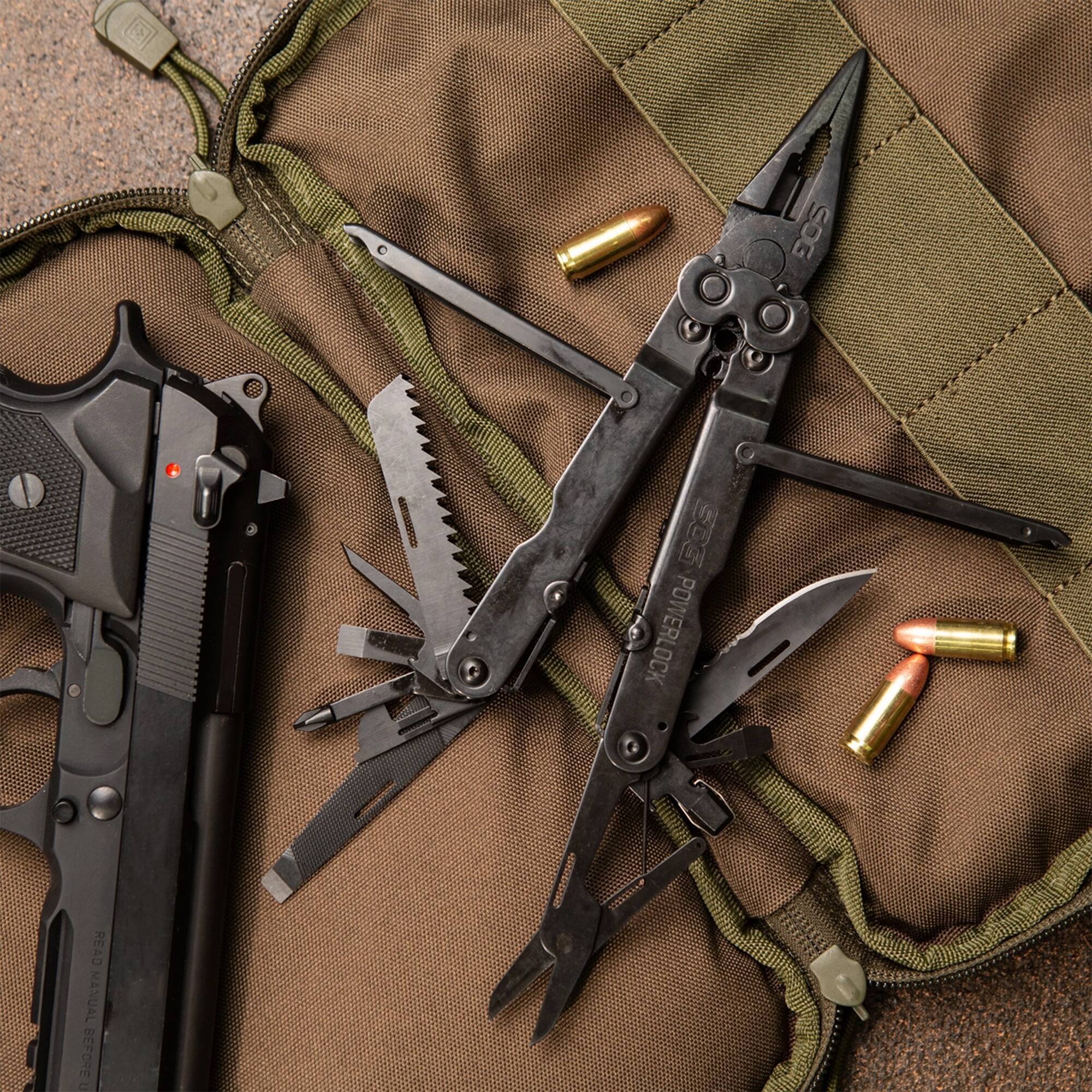 SOG - 9aS POWERLOCK READ MANUAL BEFORE USE