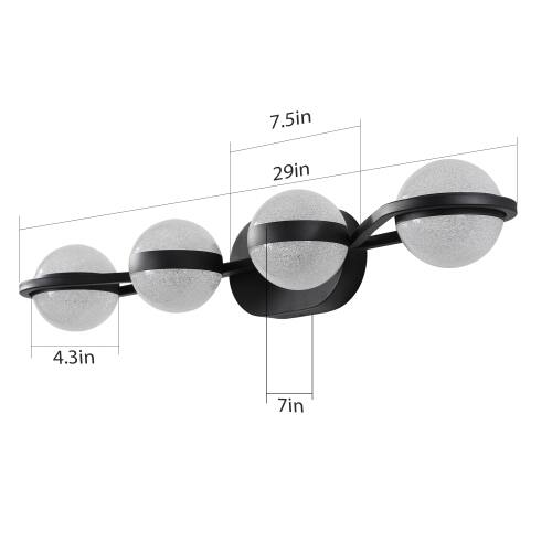 7.5in 29in 4.3in 7in