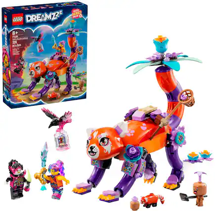 The text on the image reads: "Dreamz 8+ Watch Series Online Lego 8+ Dreams 71481 328 pcs/pzs".
