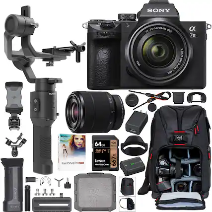 SONY FE 3.5-5.6/28-70 OSS
α7 III
@55
0.3m/0
0-166
45m - 48ft
RONIN 3
8.8-56/28-70
SONY S10 COMEL
PaintShop Pro 2016
64GB
100 GB
MES/ V30
Lexar PROFESSIONAL 667x
RONIN DJI
64GB
100 MB/s
667x
PaintShop Pro 2018
Lexar PROFESSIONAL
DJI RONIN